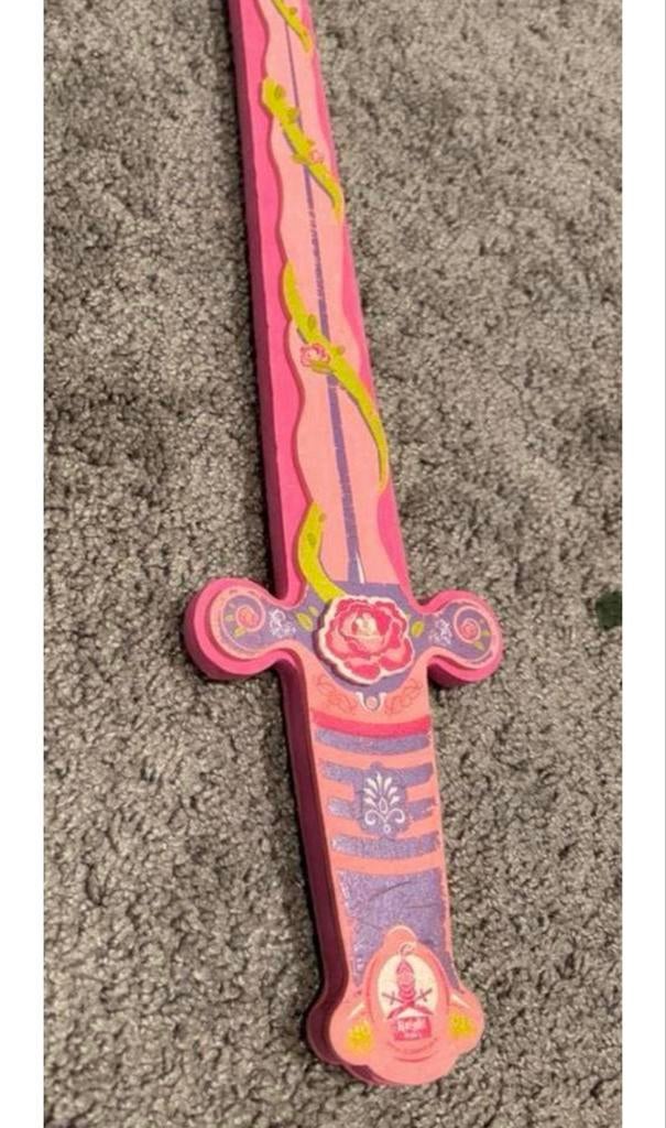 Roze prinsessen zwaard schuimzwaard, Ophalen of Verzenden, Meisje