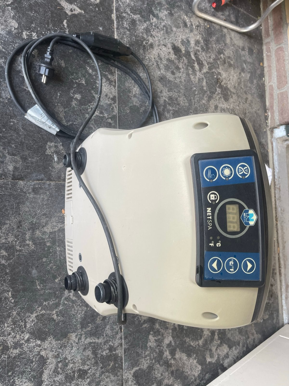Netspa Spa Pomp en Verwarmingseenheid, Tuin en Terras, Bubbelbaden en Hottubs, Ophalen, Gebruikt, Pomp, Opblaasbaar