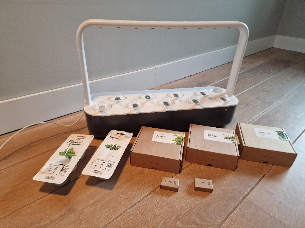 EMSA Click & Grow Smart Garden 9 donkergrijs, Ophalen of Verzenden, Zo goed als nieuw
