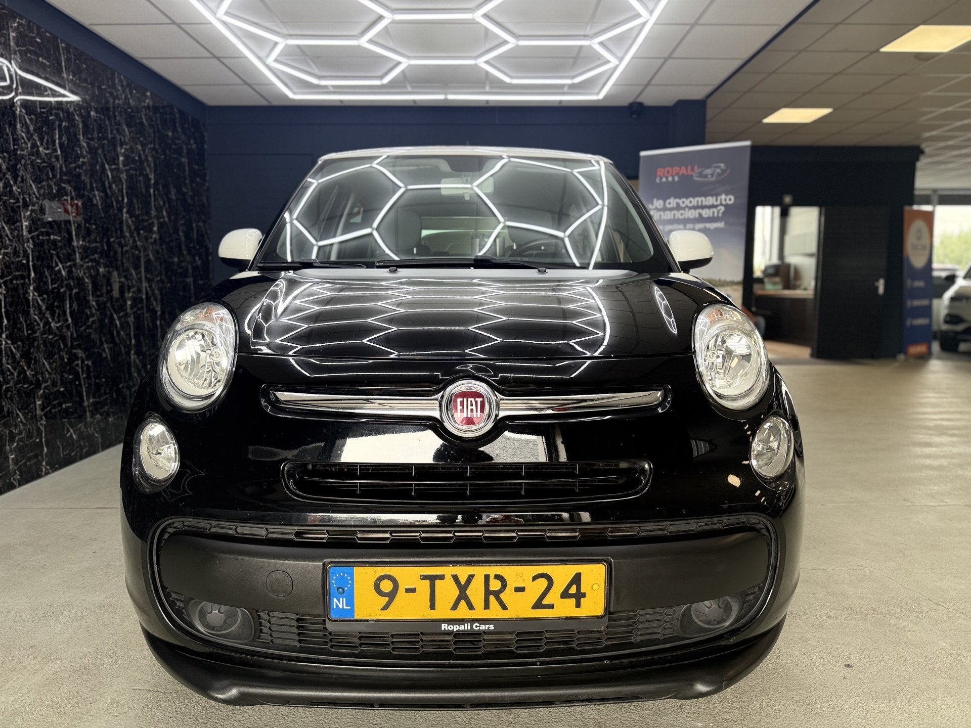 Fiat 500L 0.9 TwinAir Easy Eco / Onderhoudboekje aanwezig \, Stof, Gebruikt, Zwart, Origineel Nederlands
