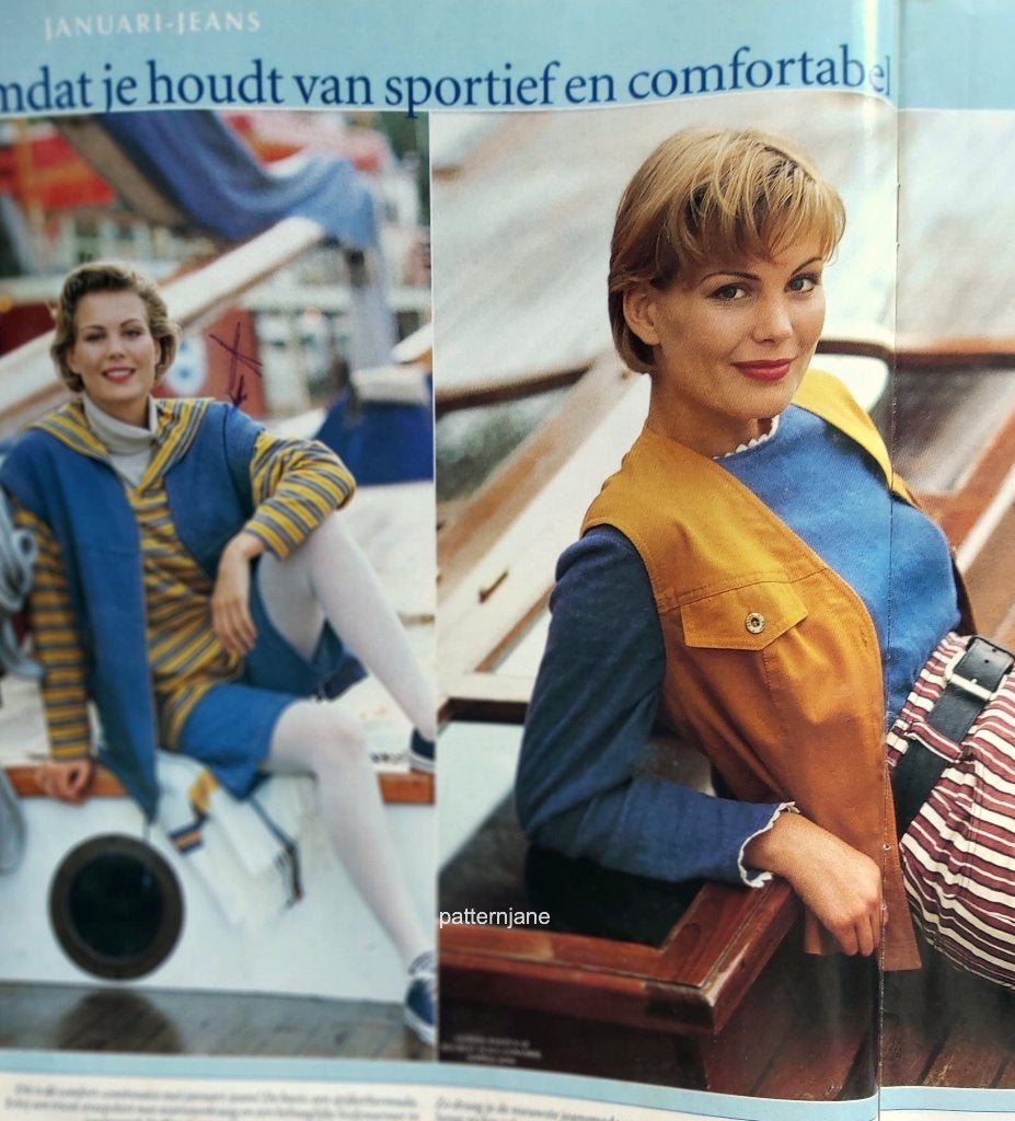 3 x Knipmode: de nr's  januari, februari en april uit 1994, Overige typen, Verzenden, Vrouw, Zo goed als nieuw