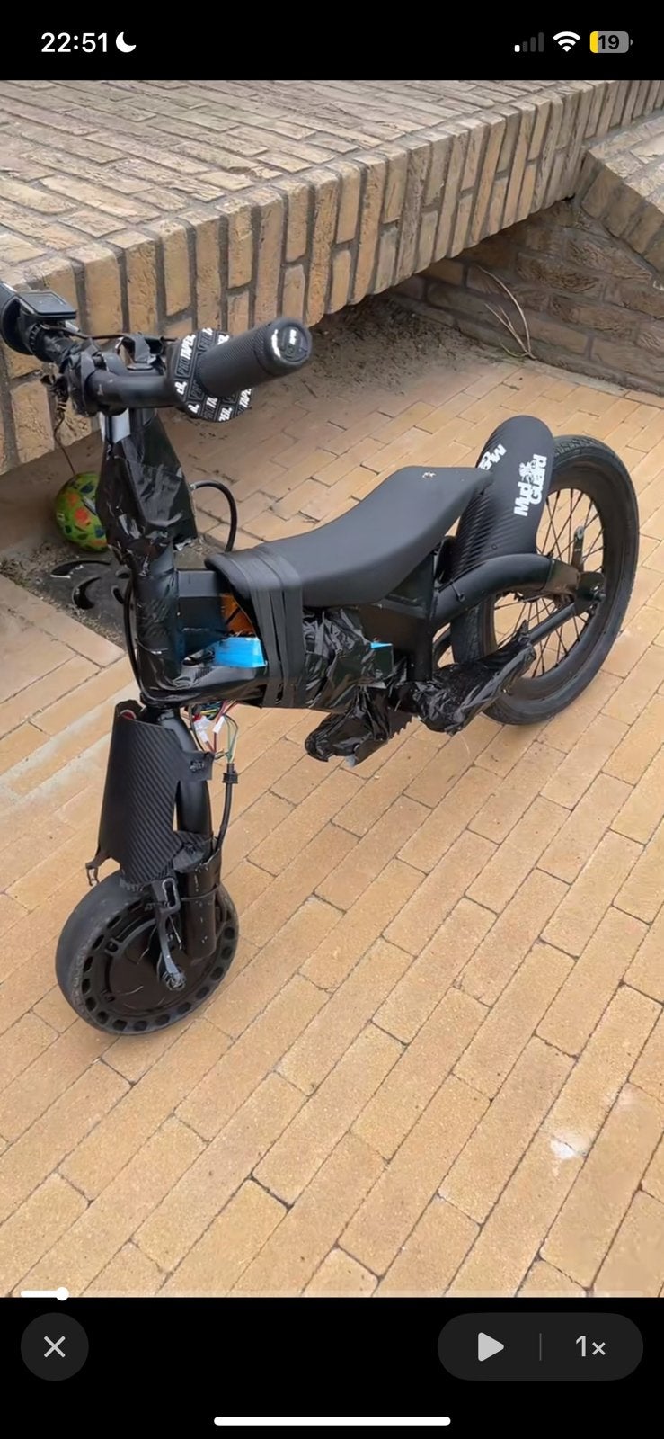 Mini surron met rem 25 kmph, Ophalen of Verzenden, Zo goed als nieuw, Overige typen