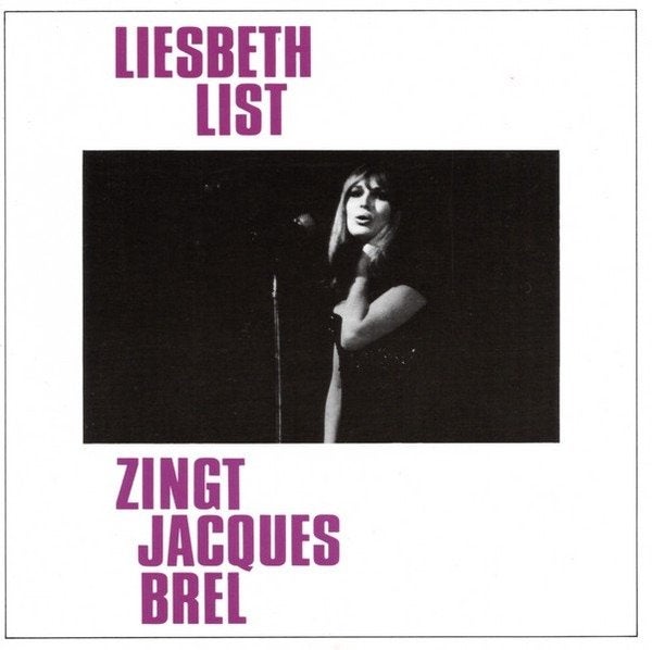 Liesbeth list – zingt jacques brel cd 834 364-2 - 1988, Verzenden, Pop, Album, Remastered