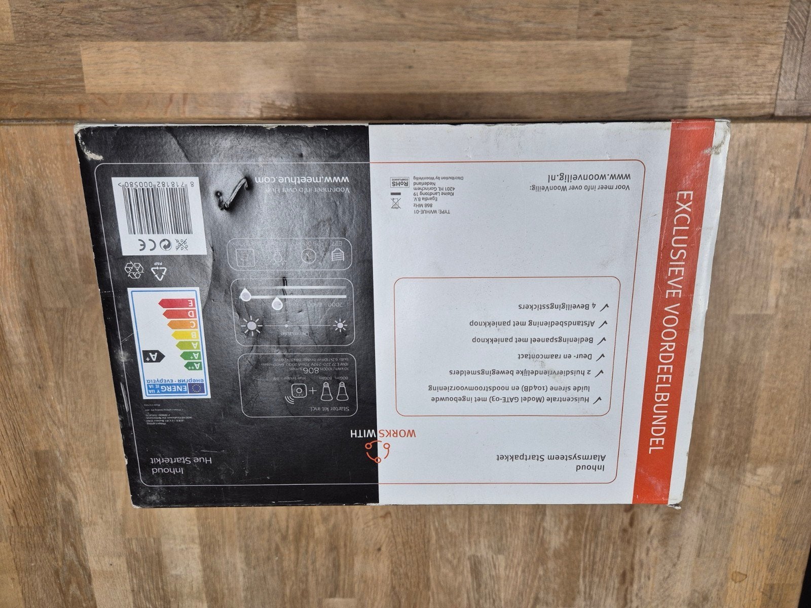Philips Hue Alarmsysteem - WoonVeilig Voordeelpakket, Ophalen, Beweging, Draadloos, Nieuw