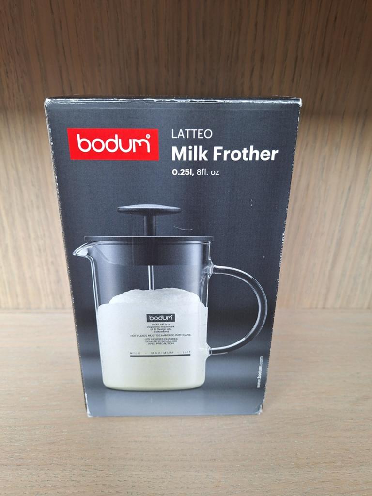 Bodum Latteo Melkopschuimer - Nieuw in doos, Ophalen of Verzenden, Nieuw, Handmatige melkopschuimer
