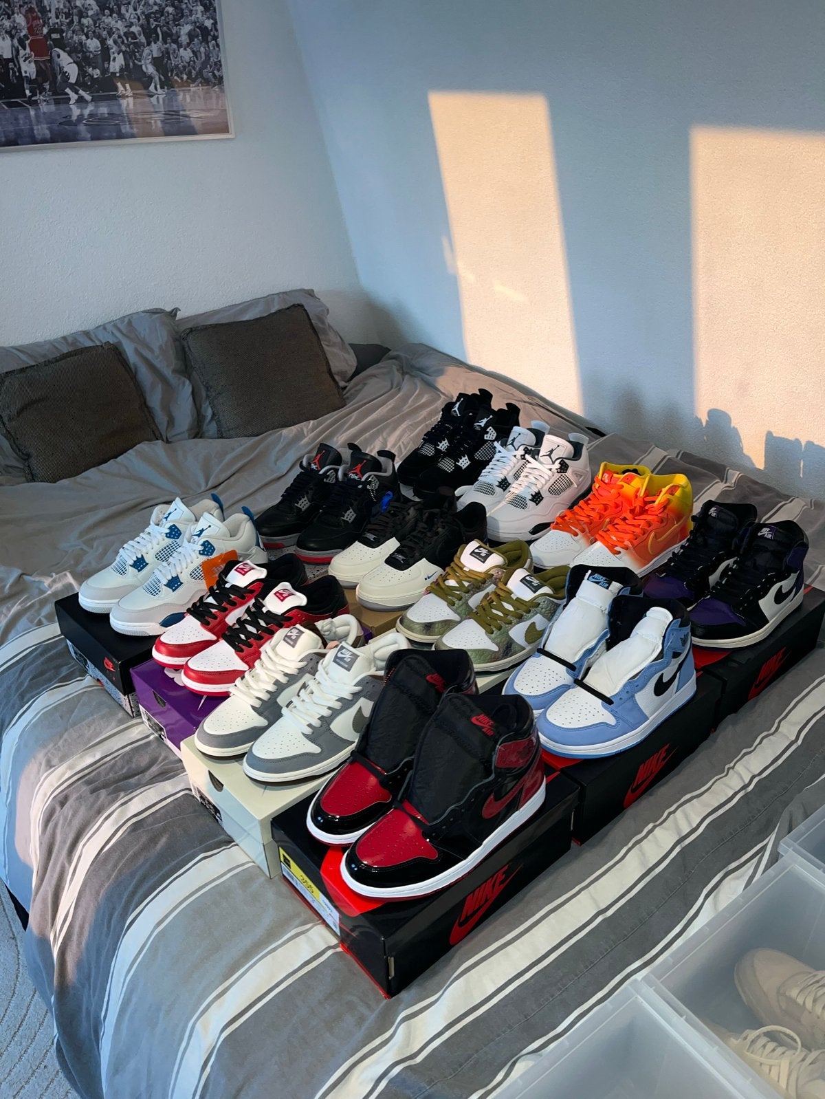 Nike sb dunk, air jordan 1&4 en air force one, Overige kleuren, Nike, Nieuw, Ophalen of Verzenden
