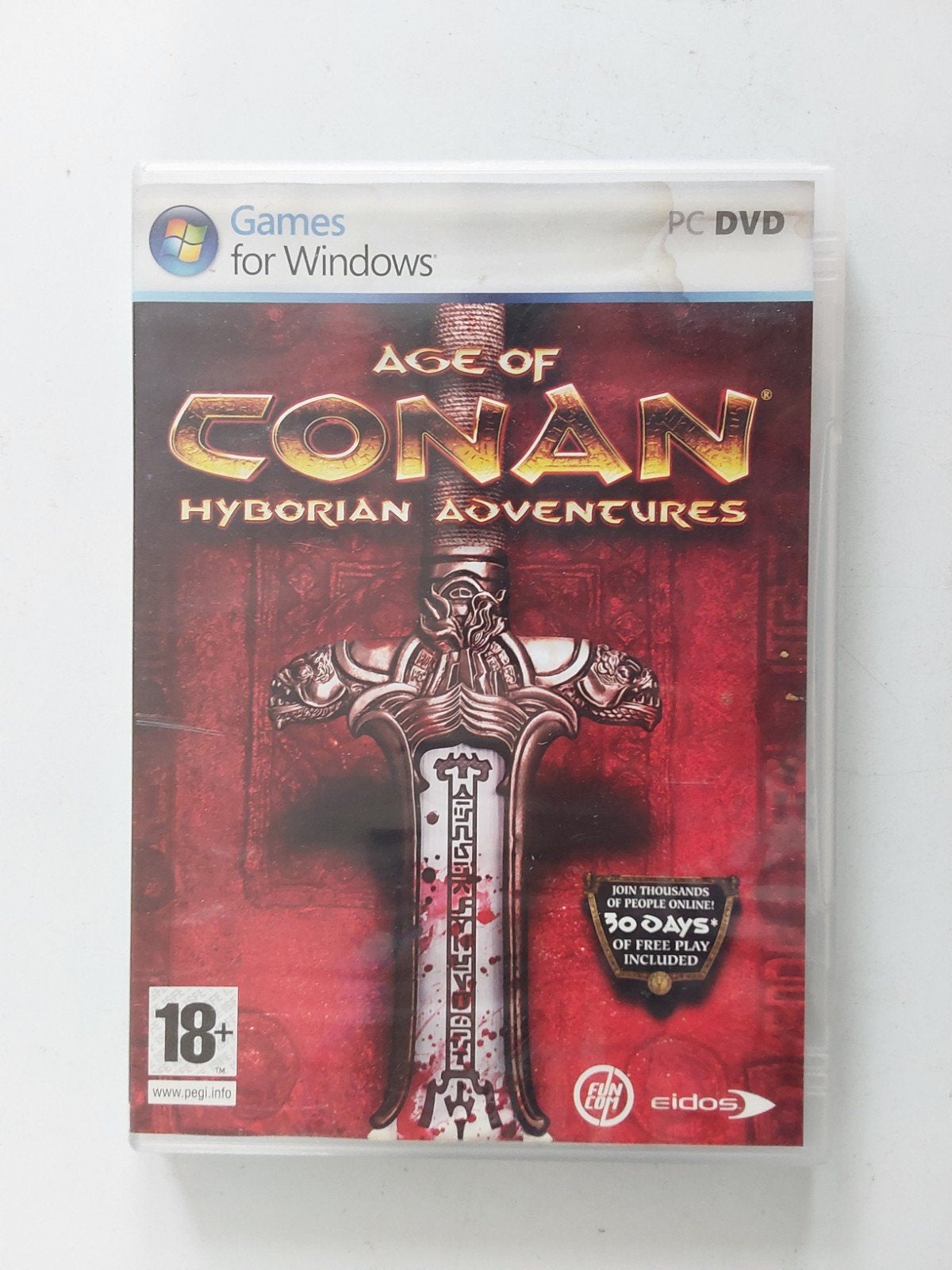 Age Of Conan Hyborian Adventures  2-disc box, Avontuur en Actie, Vanaf 18 jaar, 1 speler, Ophalen of Verzenden