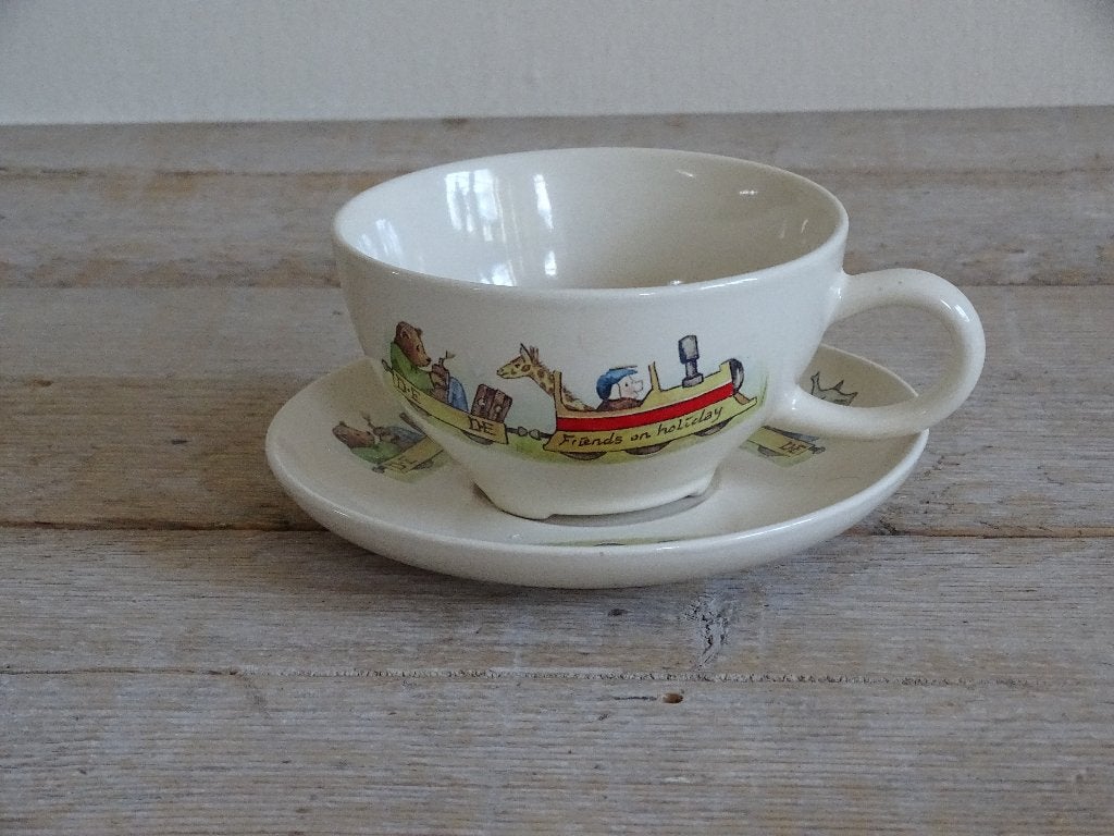 Kinderservies, Jet, FRIENDS ON HOLIDAY, zo goed als nieuw, Overige typen, Ophalen of Verzenden, Zo goed als nieuw, Overige stijlen