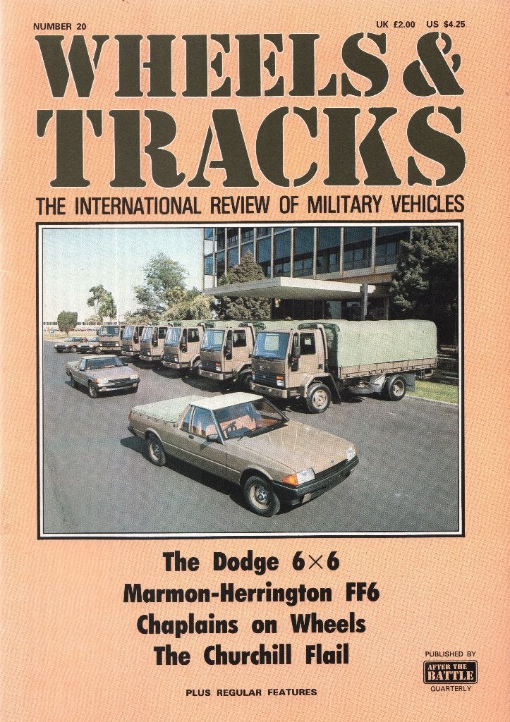 WHEELS & TRACKS magazine No 20 The Dodge 6X6, Ophalen of Verzenden, Voor 1940, Zo goed als nieuw, Landmacht