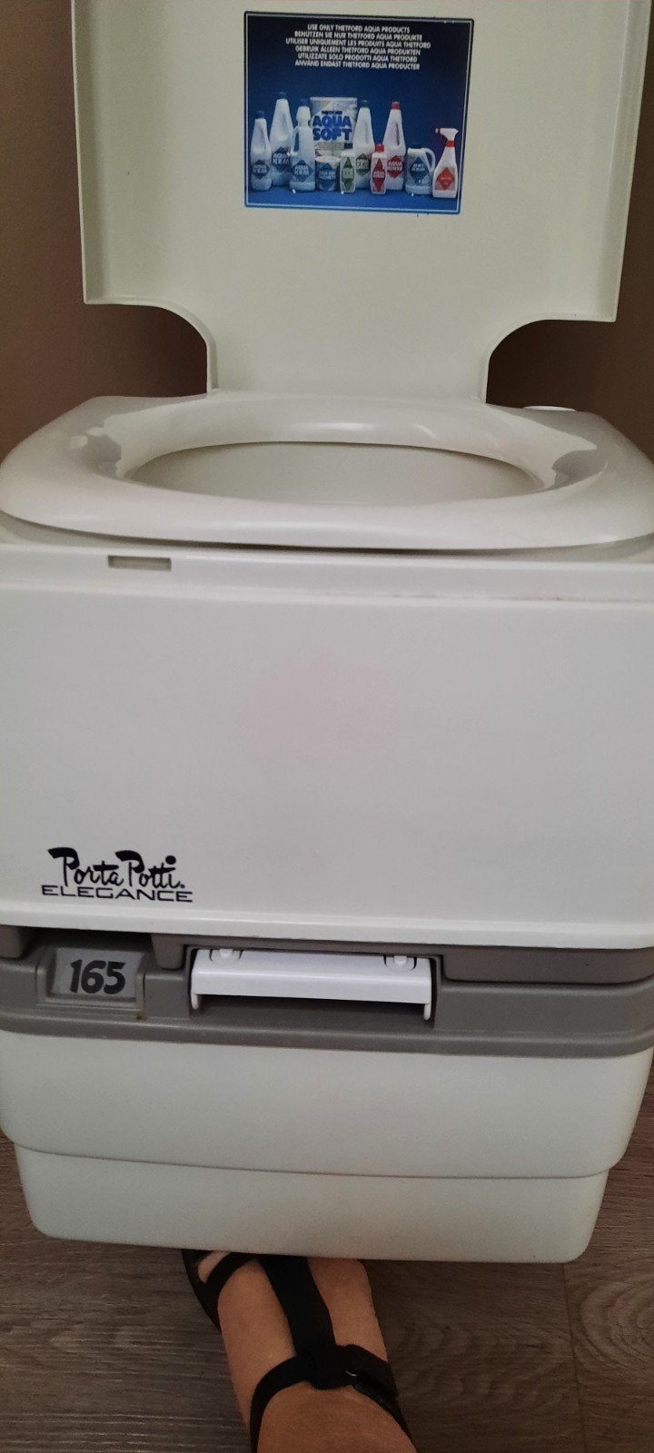 Thetford Porta Potti Elegance 165 - Zo goed als nieuw, Caravans en Kamperen, Ophalen