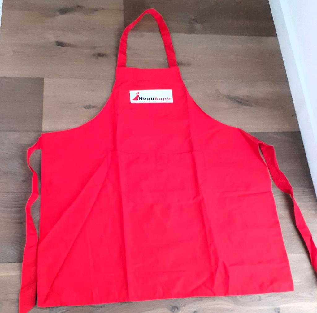 Grote Schort, Ophalen of Verzenden, Nieuw, Rood, Schort