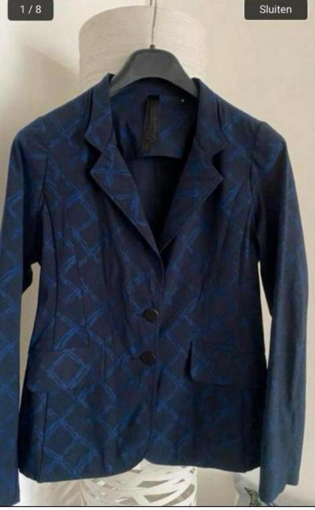 Je m appelle M travelstof blauw, Kleding | Dames, Maat 38/40 (M), Blauw, Ophalen of Verzenden, Zo goed als nieuw