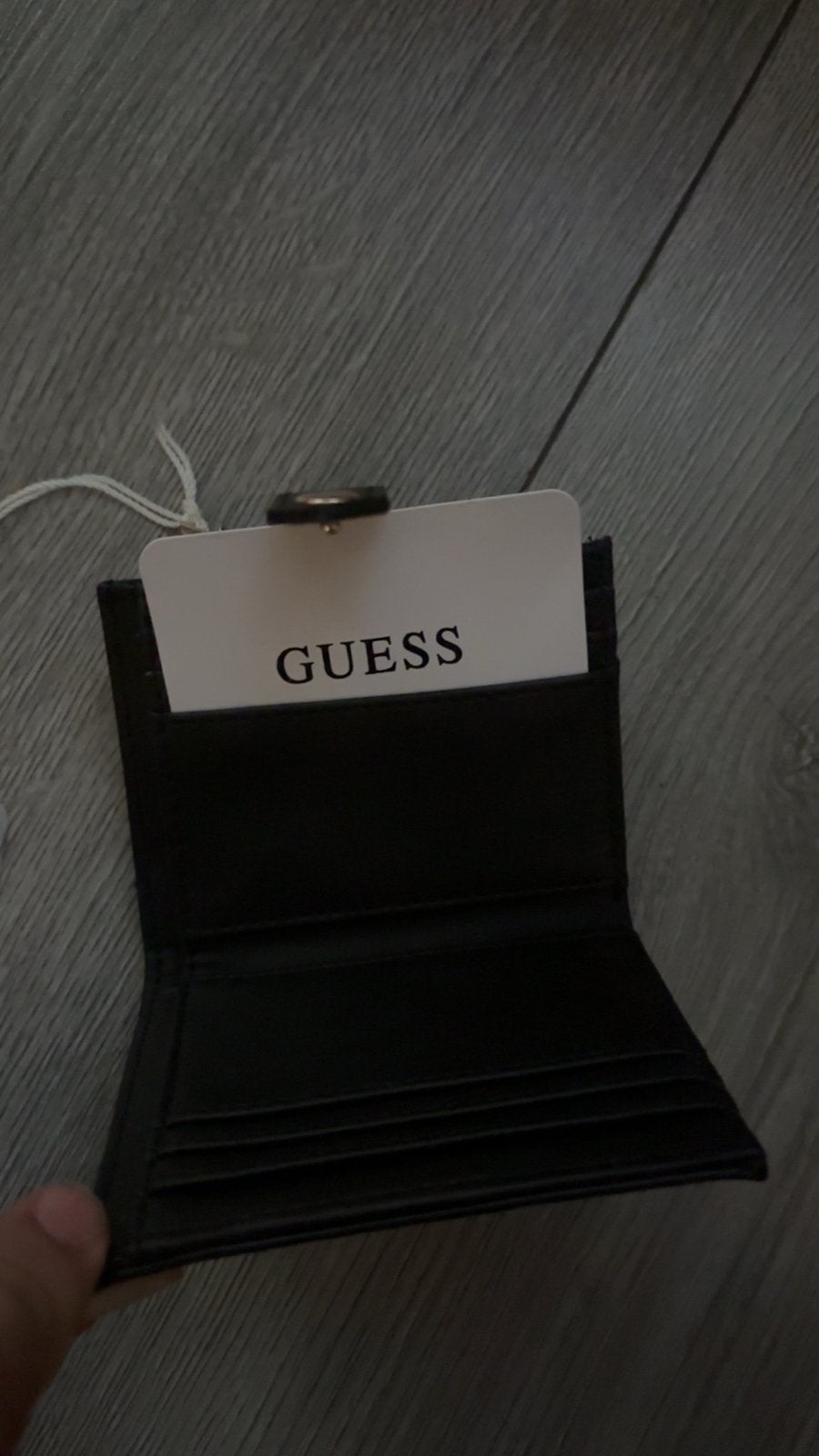 Nieuwe Guess pasjeshouder / portemonnee zwart, Ophalen of Verzenden, Nieuw, Zwart, Guess