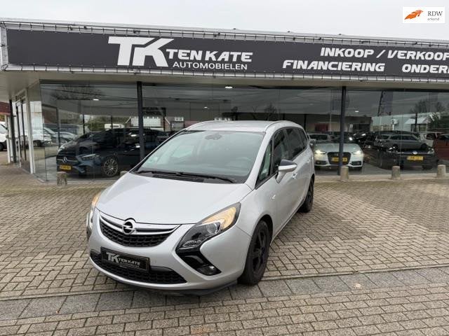 Opel ZAFIRA TOURER 1.4 Turbo Edition 7p. PDC/Trekhaak/Volled, Auto's, Opel, Voorwielaandrijving, Euro 5, 15 km/l, 4 cilinders
