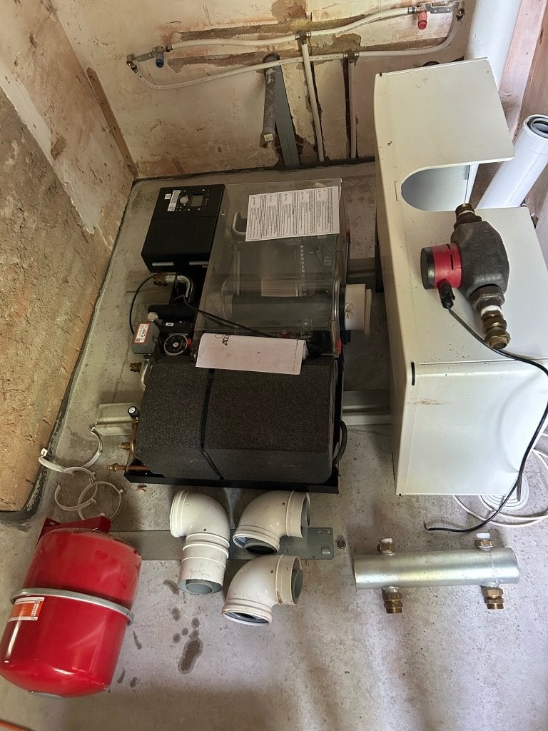 CV-ketel Atag Q51R installatie voor grote huizen/kantoren, Ophalen, 30 tot 80 cm, Gebruikt, Hoog rendement (Hr)