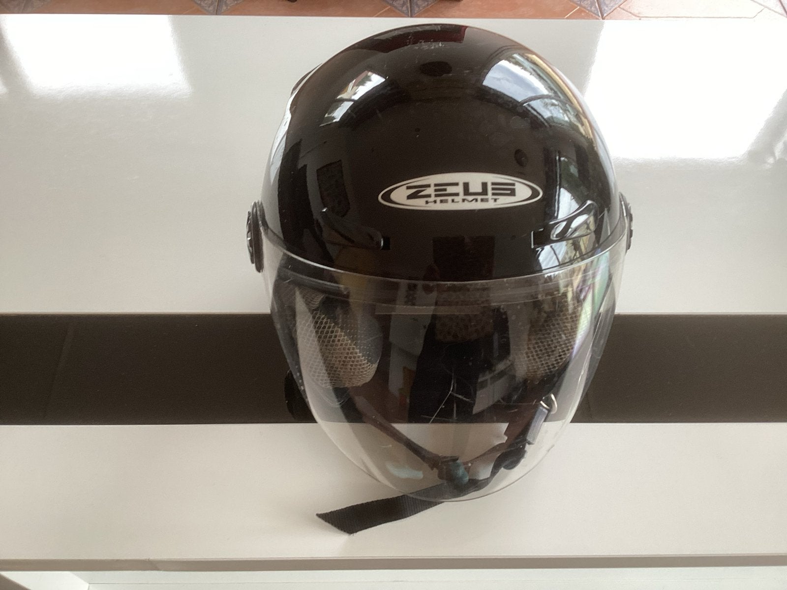 Zeus DEMM Maat XXS Helm, Fietsen en Brommers, Ophalen of Verzenden, Gebruikt, Extra small of kleiner