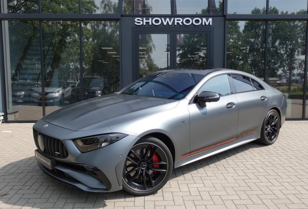 Mercedes-Benz CLS-klasse AMG 53 4MATIC+ 1 OF 299! PANO 360, Auto's, Mercedes-Benz, Automaat, Gebruikt, Zwart, 1885 kg