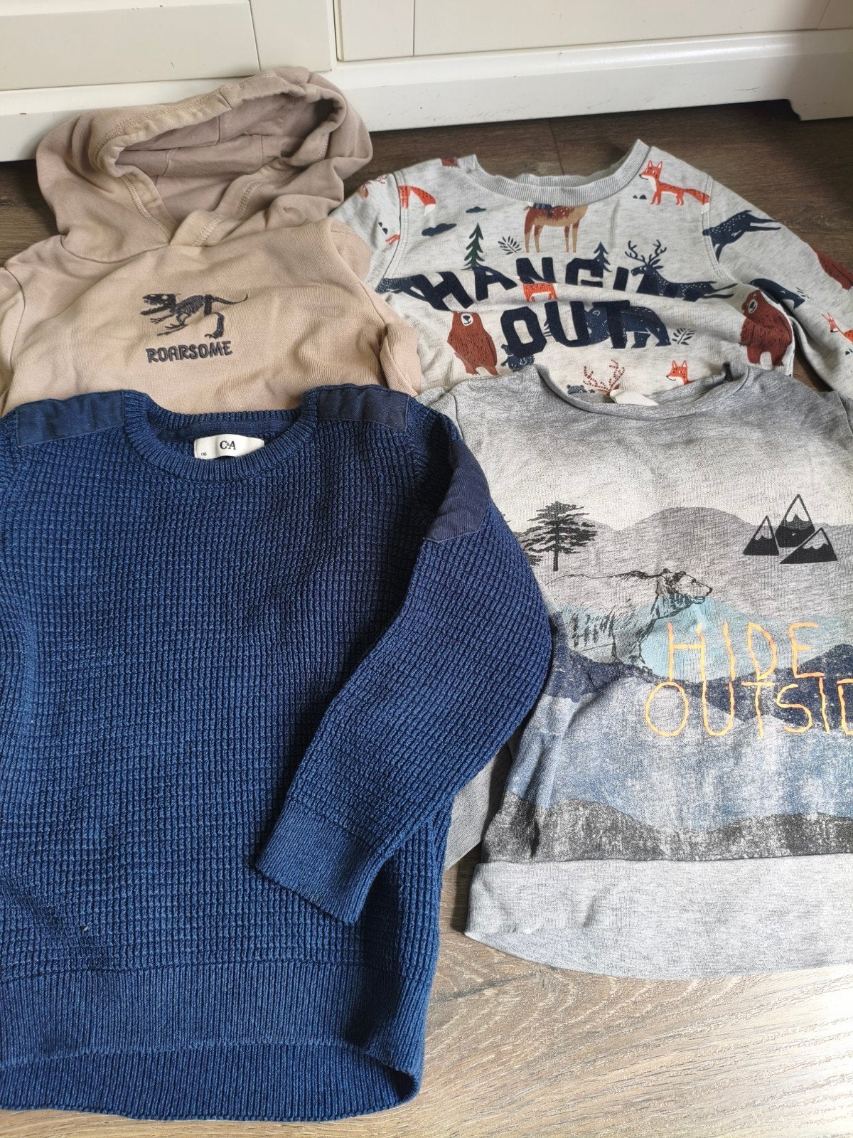 Kledingpakket Jongen Maat 110/116 - Truien, Shirts & Broeken, Ophalen of Verzenden, Gebruikt, Jongen