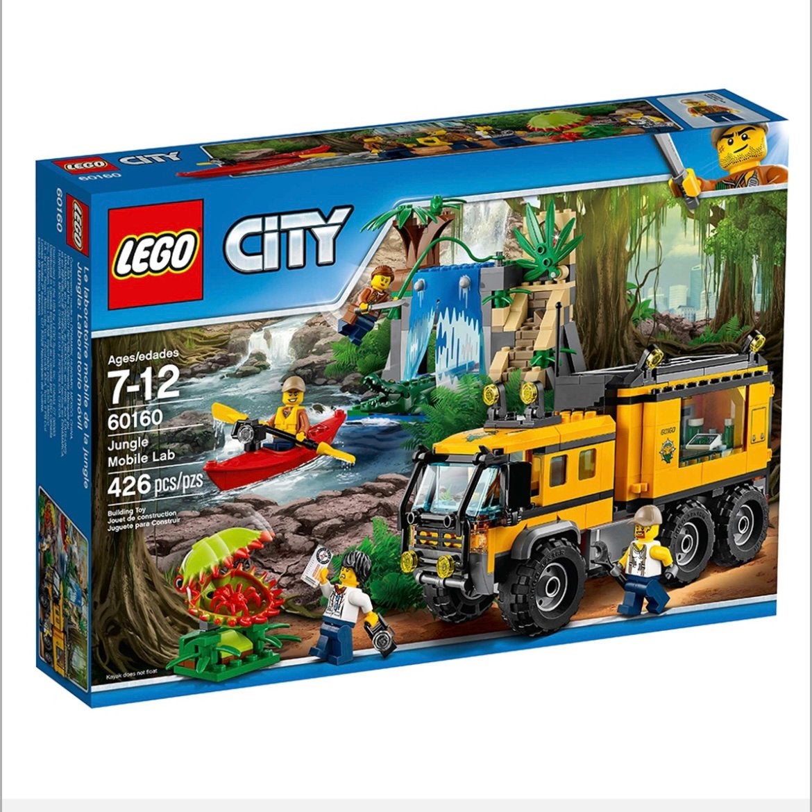 Lego city jungle 60160, Ophalen, Gebruikt, Compleet