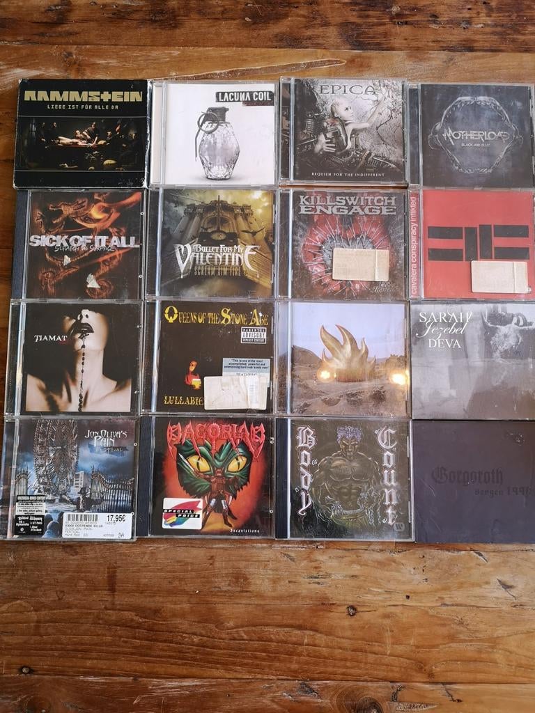 Veel Metal Cd's, Ophalen of Verzenden, Zo goed als nieuw