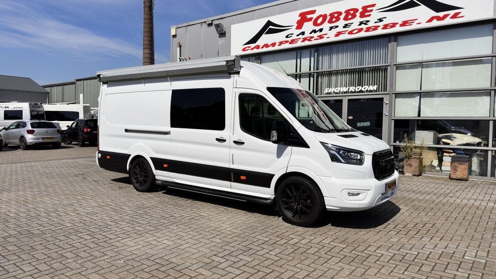 Motorsport\Kartsport Ford Transit GB 350 L3h2 Tdci 170pk AW, Caravans en Kamperen, Campers, Automaat, Buscamper of Camperbus, Ford
