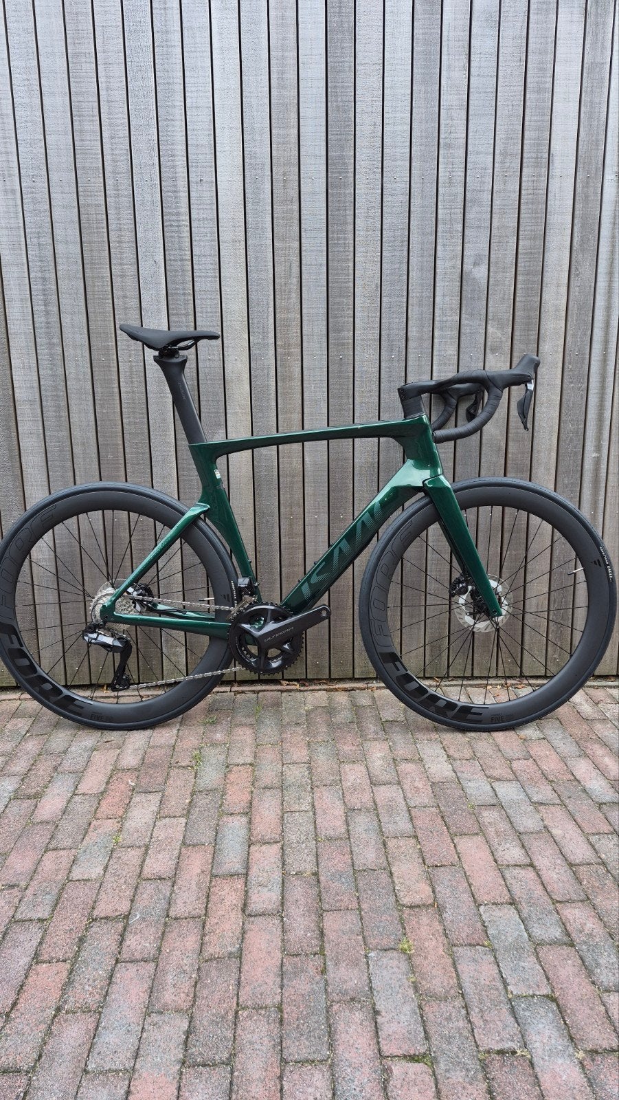 Isaac Meson Jade Green Ruby Red, Carbon, Nieuw, Meer dan 20 versnellingen, 53 tot 57 cm