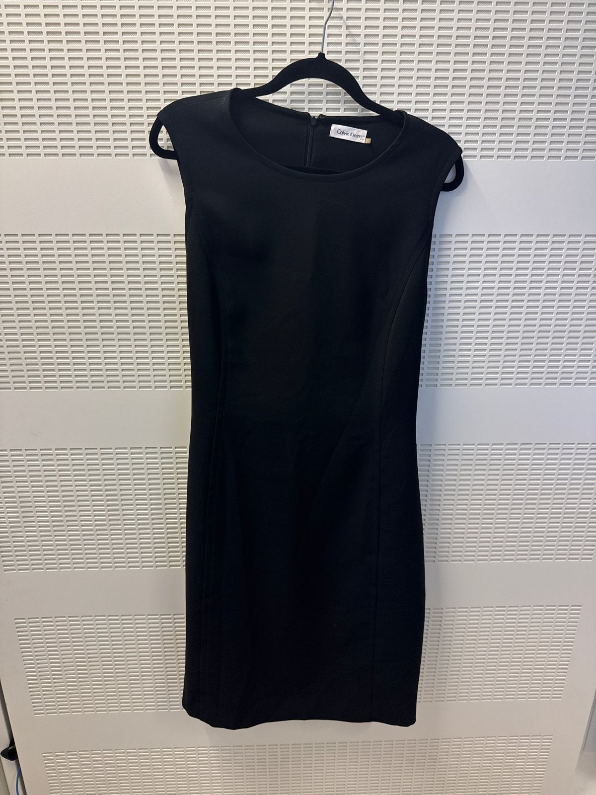 Calvin Klein Zwarte Jurk - Maat 42/44 (L), Zwart, Maat 42/44 (L), Ophalen of Verzenden, Zo goed als nieuw