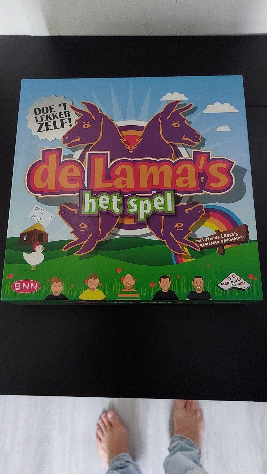 De Lama's Het Spel - Bordspel BNN, Drie of vier spelers, Ophalen of Verzenden, Gebruikt, BNN
