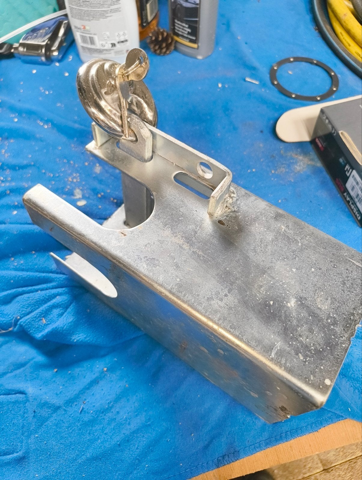 aanhanger slot, Ophalen, Nieuw