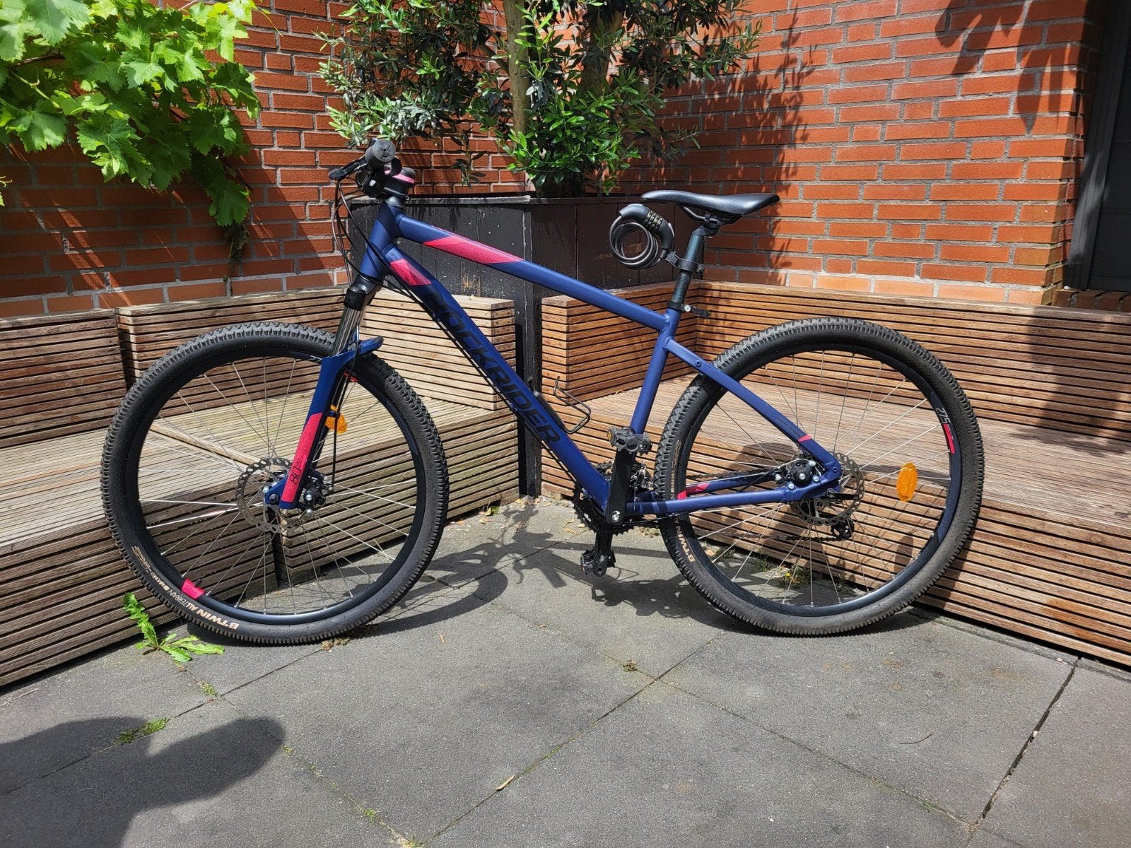 B'Twin Rockrider ST 520 Mountainbike - Maat L, Fietsen en Brommers, Fietsen | Mountainbikes en ATB, Ophalen