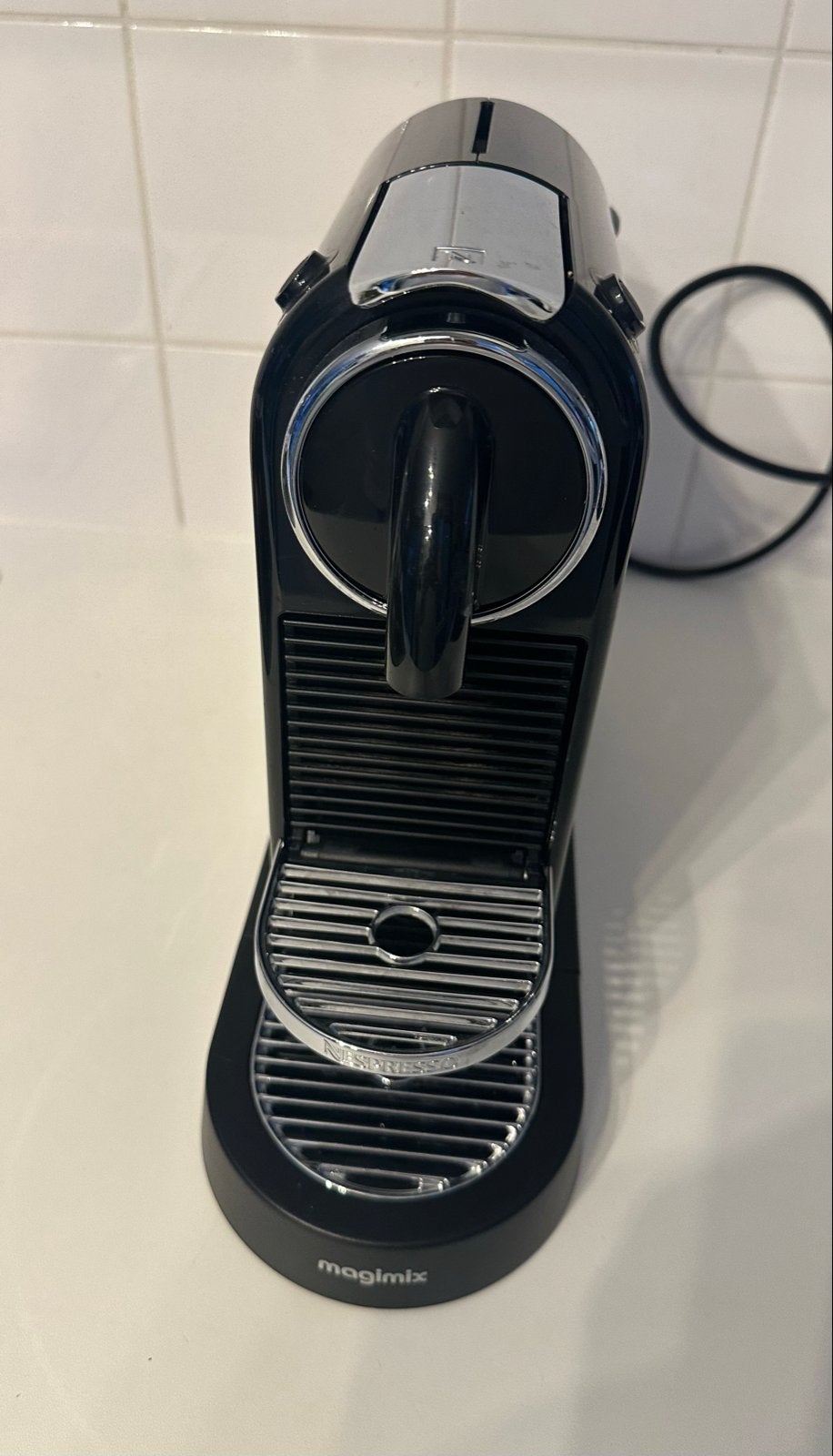 Nespresso Magimix Citiz Koffiecupmachine Zwart, Witgoed en Apparatuur, Koffiezetapparaten, Espresso apparaat, Ophalen of Verzenden