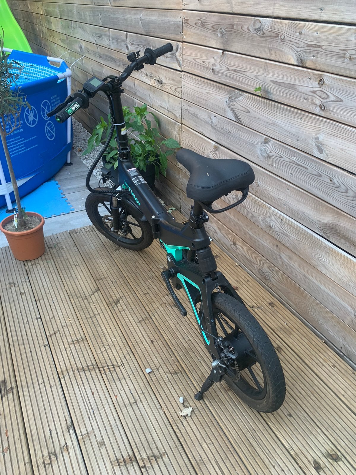 hitway bk2, Ophalen, Zo goed als nieuw, Totaal opvouwbaar, 20 inch of meer
