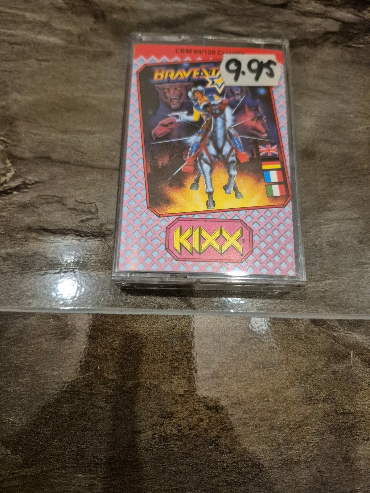 Commodore 64 C64 Spel Bravestarr Cassette, 1 speler, Ophalen of Verzenden, Gebruikt, Avontuur en Actie