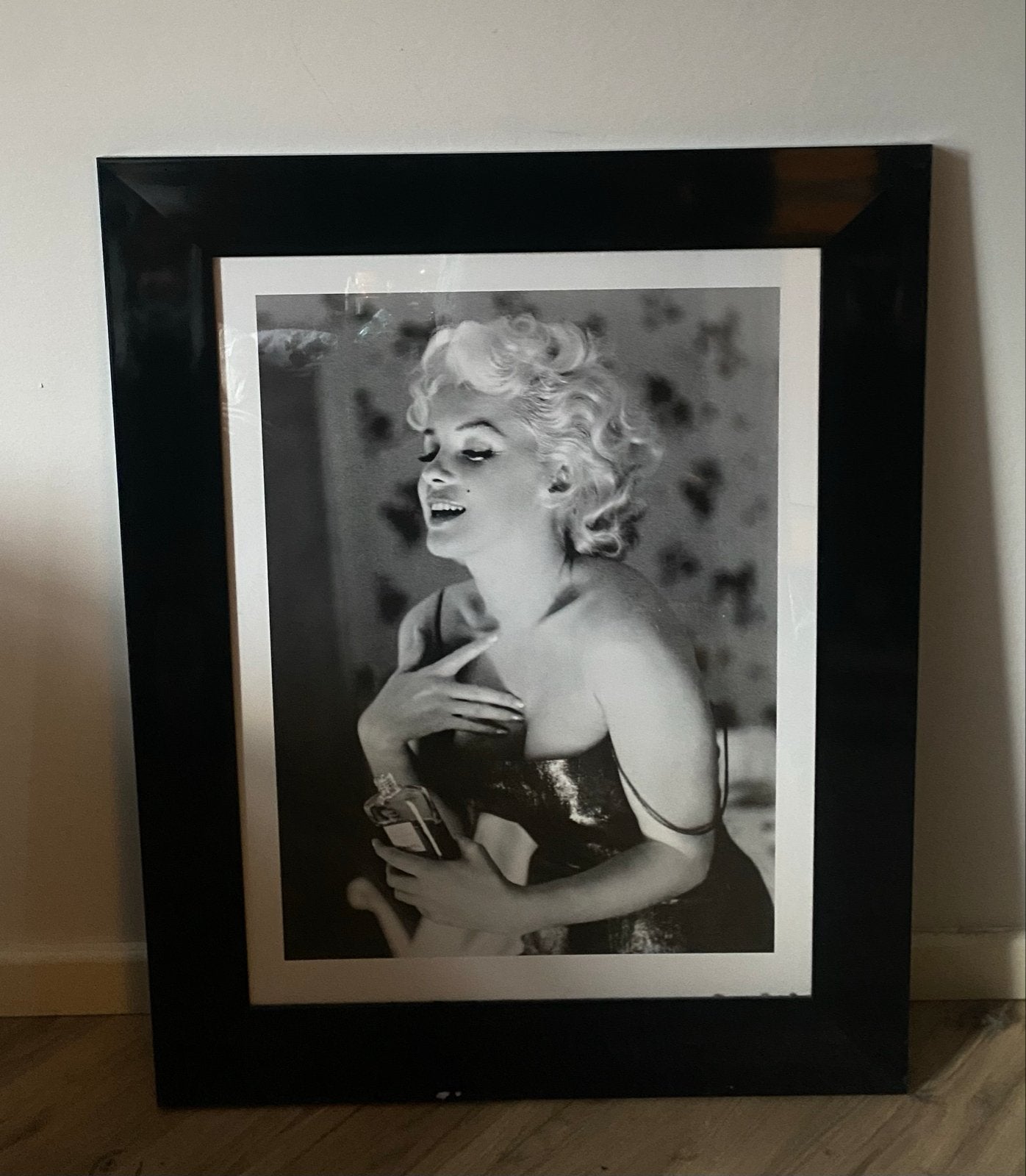 Marilyn Monroe foto in lijst, Ophalen, Foto, Achter glas