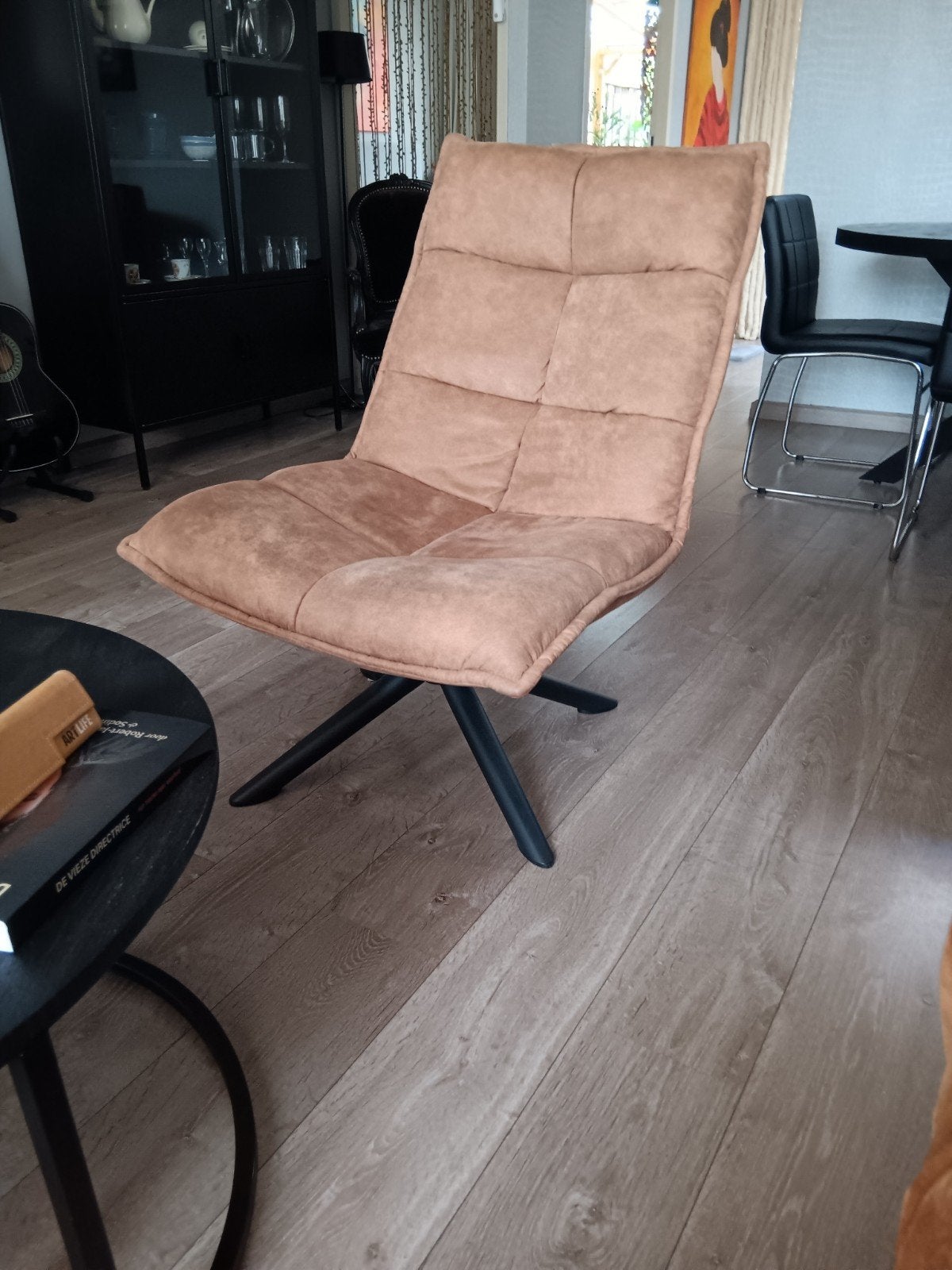 fauteuil, Huis en Inrichting, Ophalen, Zo goed als nieuw, 75 tot 100 cm, 50 tot 75 cm