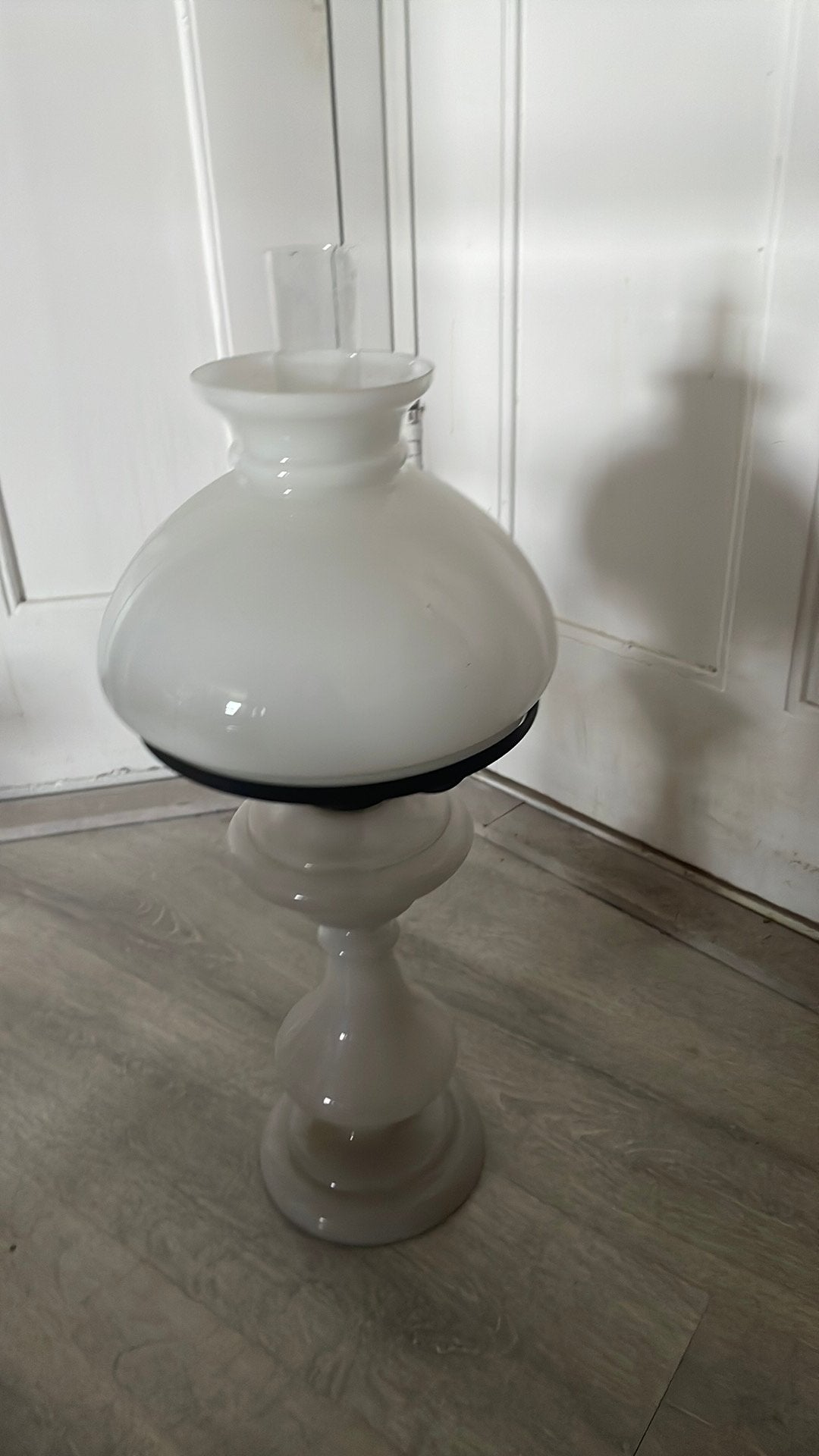 Oude olielamp antiek, Ophalen of Verzenden