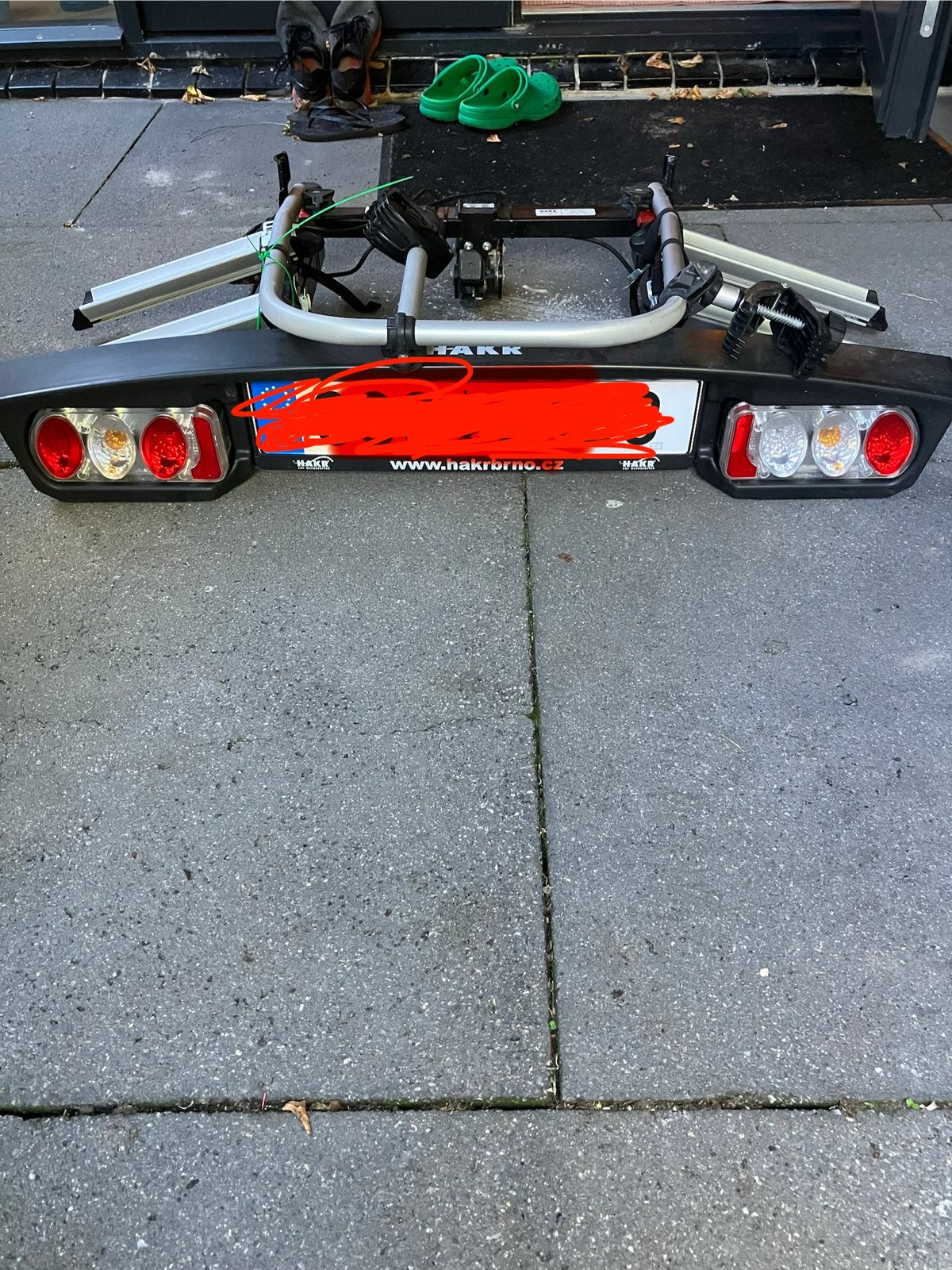 Bike rack, Auto diversen, Fietsendragers, Ophalen, Zo goed als nieuw, Trekhaakdrager