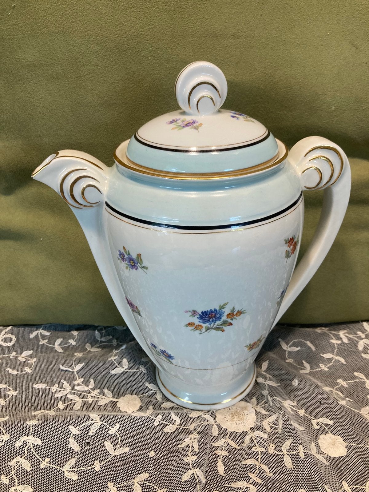 Franse theepot, koffiepot (040625), Huis en Inrichting, Keuken | Servies, Gebruikt, Overige typen, Ophalen of Verzenden, Overige stijlen