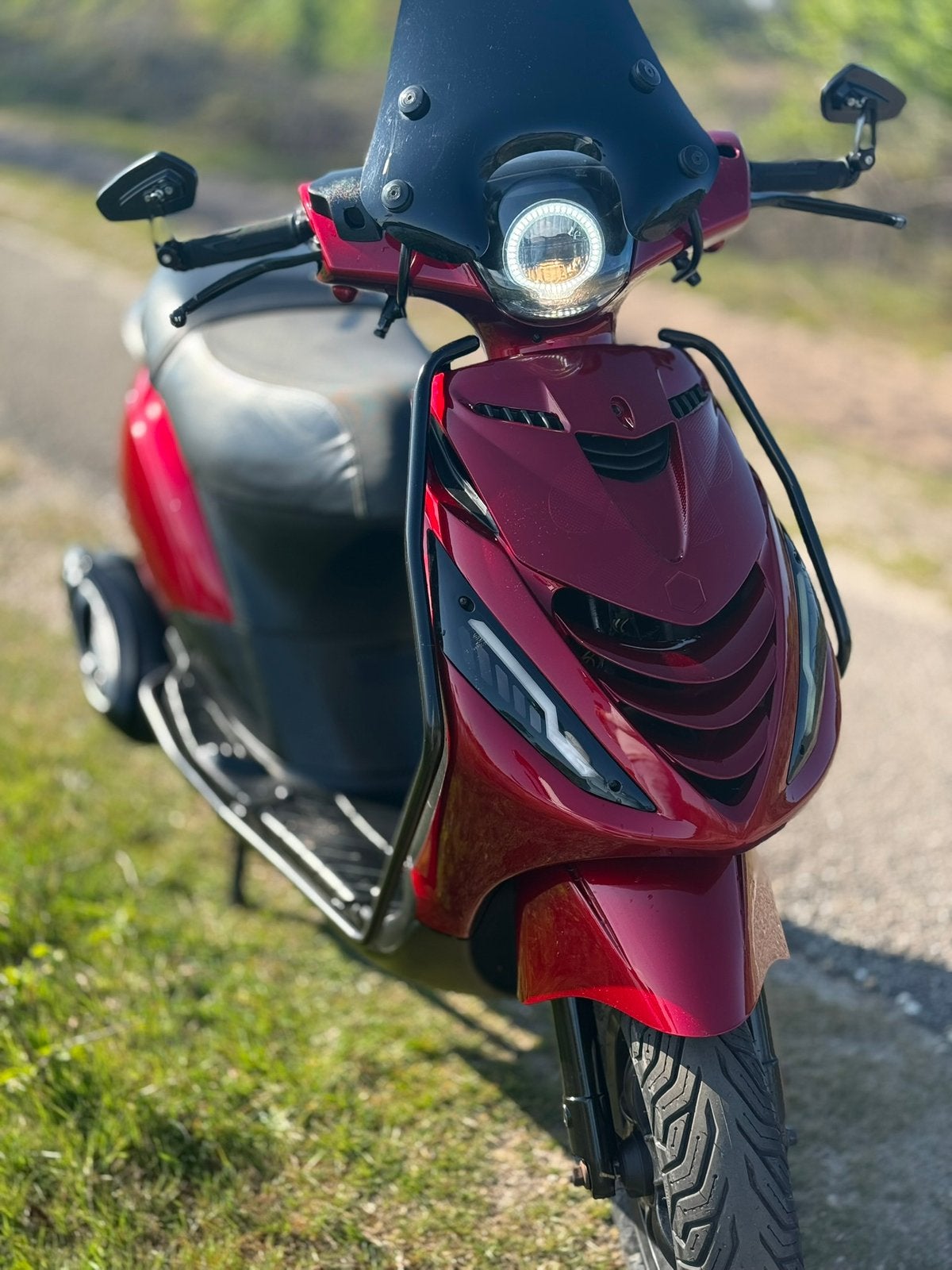 Piaggio Zip 4T 50cc Candy Red Kappen Set (bieden van af 900), Ophalen, Gebruikt, Maximaal 45 km/u, Zip