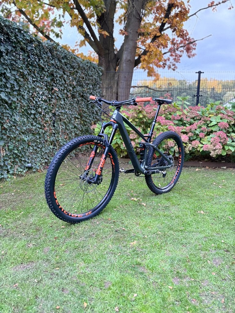 cube stereo 120 HPC TM flash grey/orange 2021, Gebruikt, 49 tot 53 cm, Schijfrem, Ophalen