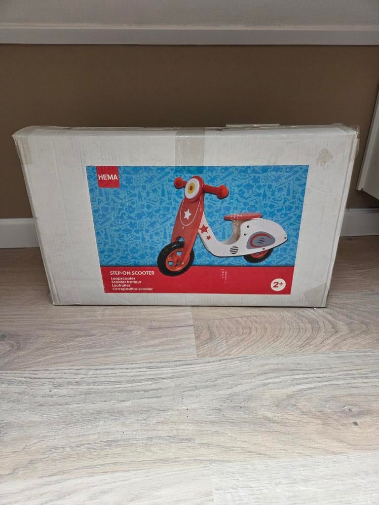 Nieuw in verpakking Hema loopscooter, Ophalen of Verzenden