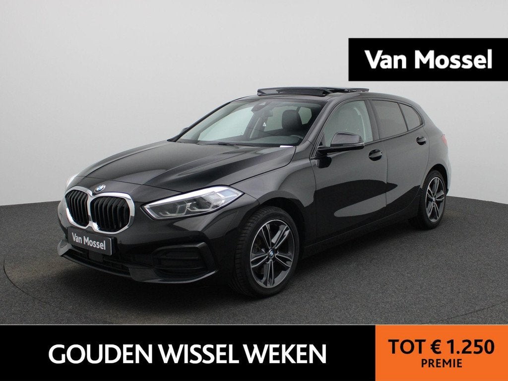 BMW 1 Reeks Hatch 118i Automaat | Panoramadak | Leder | Came, Auto's, BMW, Bedrijf, Te koop, 1-Serie, Airbags, Airconditioning