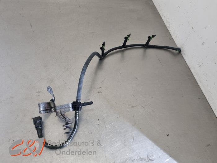 Brandstofleiding van een Ford Transit Custom
