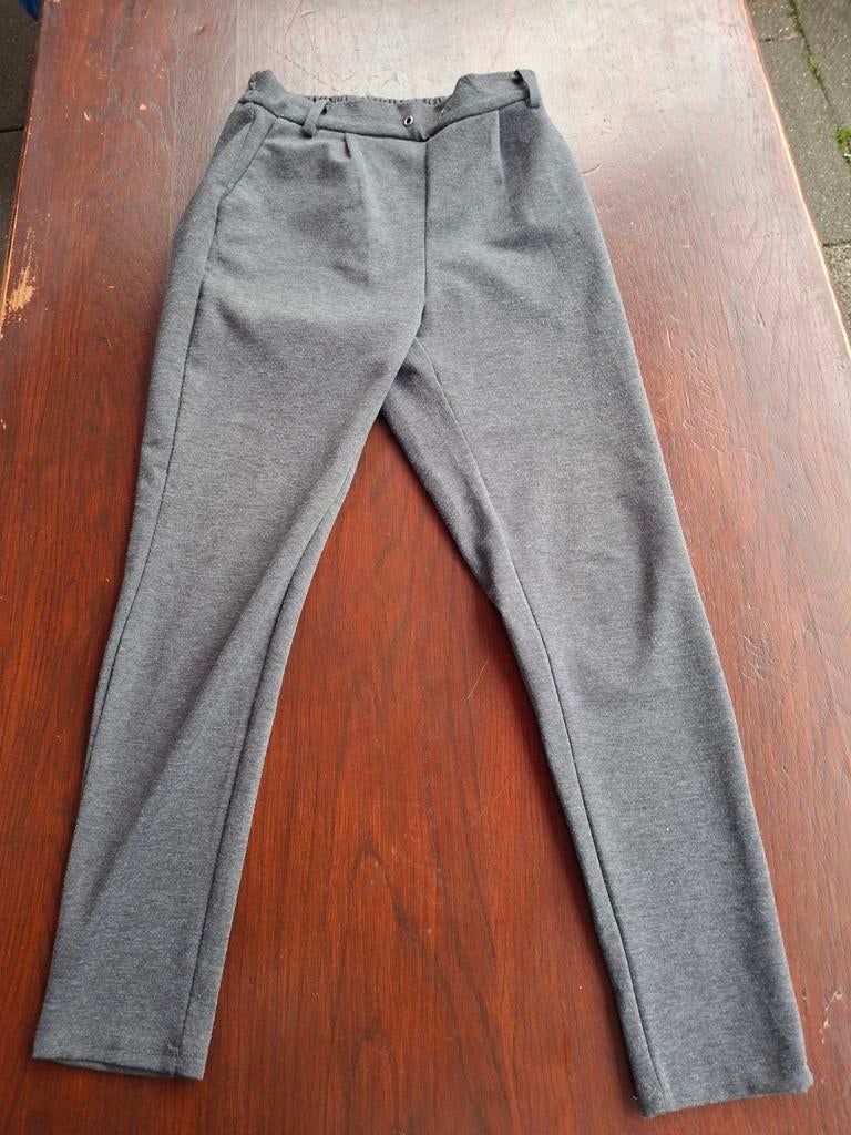 Cherry Koko broek S – grijs, elastische taille, Cherry Koko, Ophalen of Verzenden, Maat 36 (S), Grijs