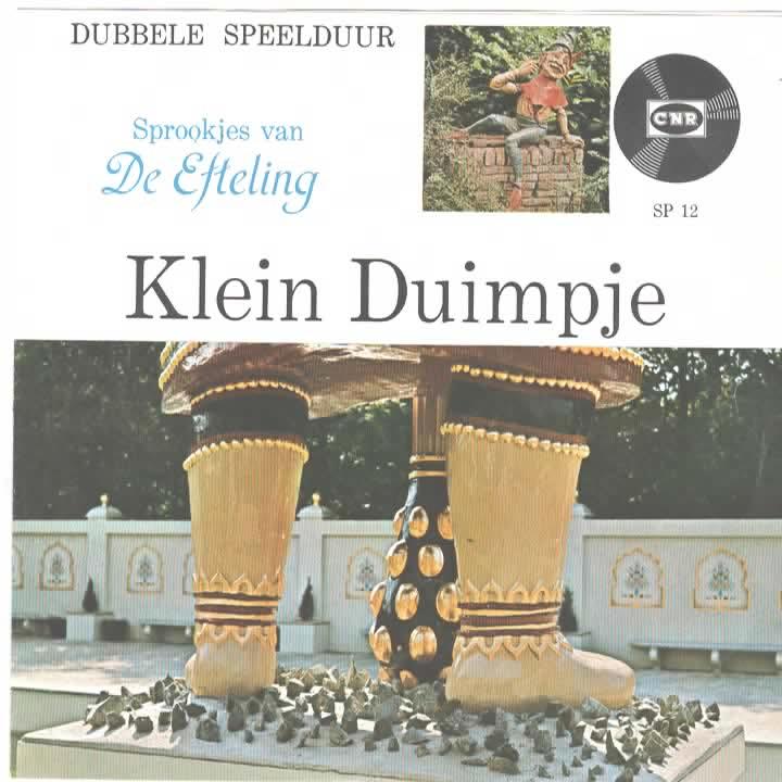 Sprookjes Efteling- Klein Duimpje, Gebruikt, Verzenden, 7 inch, Fotohoes