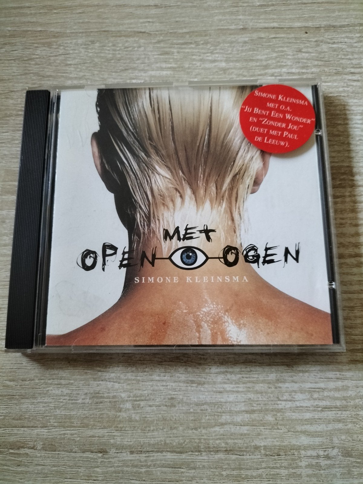 Simone Kleinsma - met open ogen, Ophalen of Verzenden