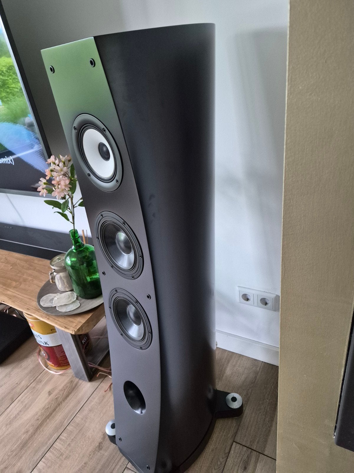 Pioneer/  TAD S-3EX-W perfecte staat, Zo goed als nieuw, 120 watt of meer, Front, Rear of Stereo speakers, Ophalen
