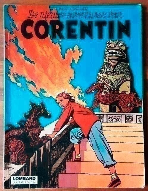 De nieuwe avonturen van Corentin - Cuvelier 1979, Eén stripboek, Ophalen of Verzenden, Zo goed als nieuw