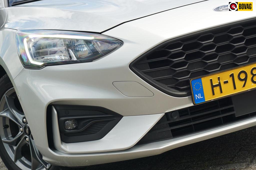 Ford Focus Wagon 1.0 125PK ST Line Business - Moondust Silve, Auto's, Gebruikt, Euro 6, 1283 kg, 23 km/l