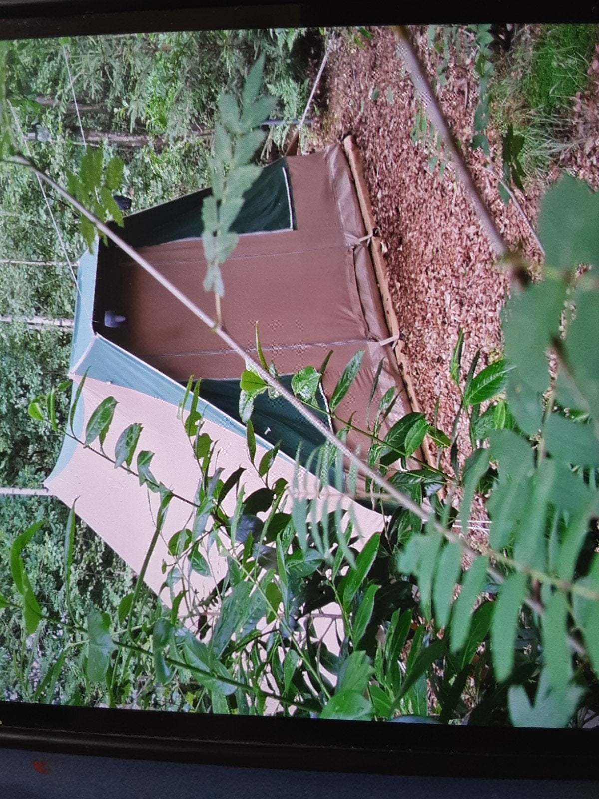 tent, Caravans en Kamperen, Ophalen, Gebruikt, Tot en met 4